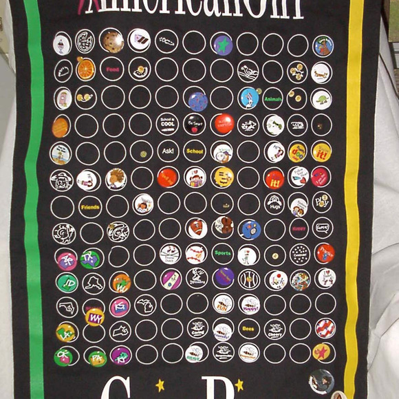 AMERICAN Girl Banner with Pins - Picture 1 of 4